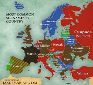harta ceşpr mai populare nume