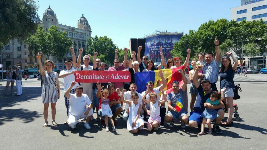 barcelona protest