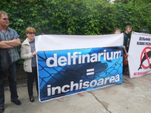 delfinariu protest