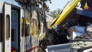 accident feroviar italia