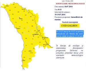 avertizare meteo