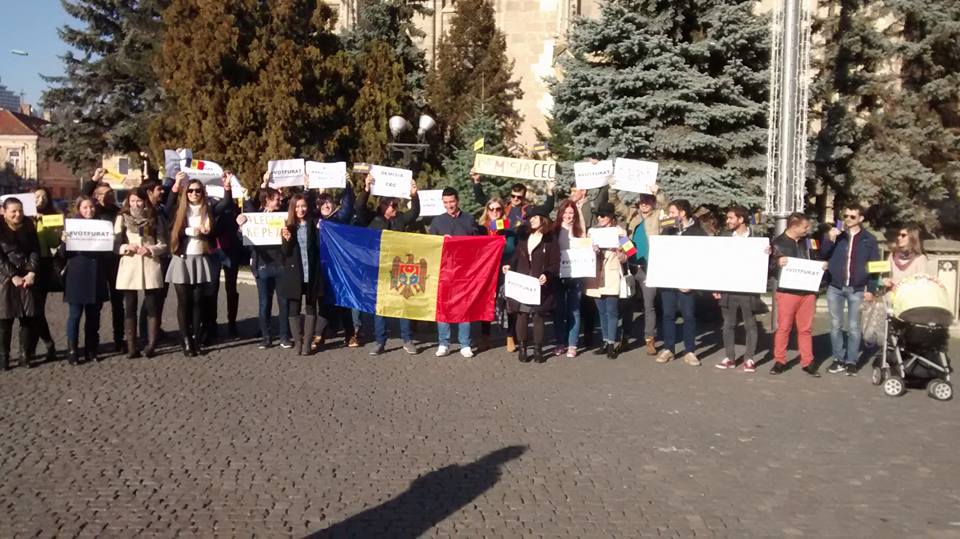 cluj-protest