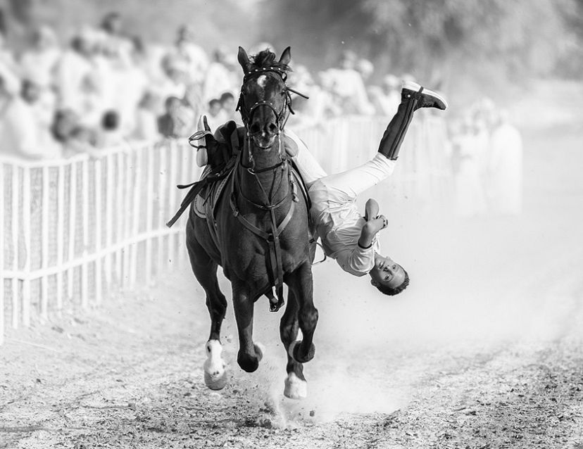 O fotografie a unui tânăr „cavaler”, Abdulla AL-Mushaifri, Qatar, Câștigător, Premii Naționale, Sony World Photography Awards 2023