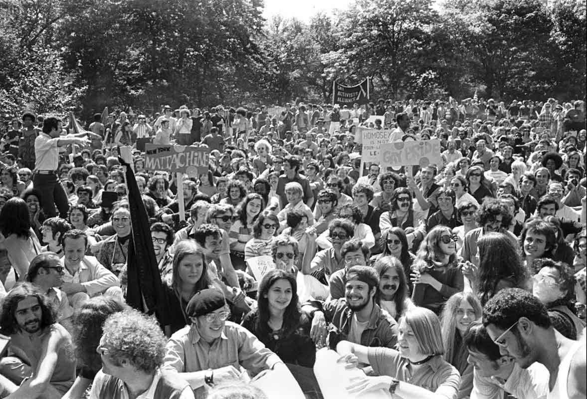 Primul Pride, Christopher Street Liberation, New York, 28 iunie 1970/ Michael Evans