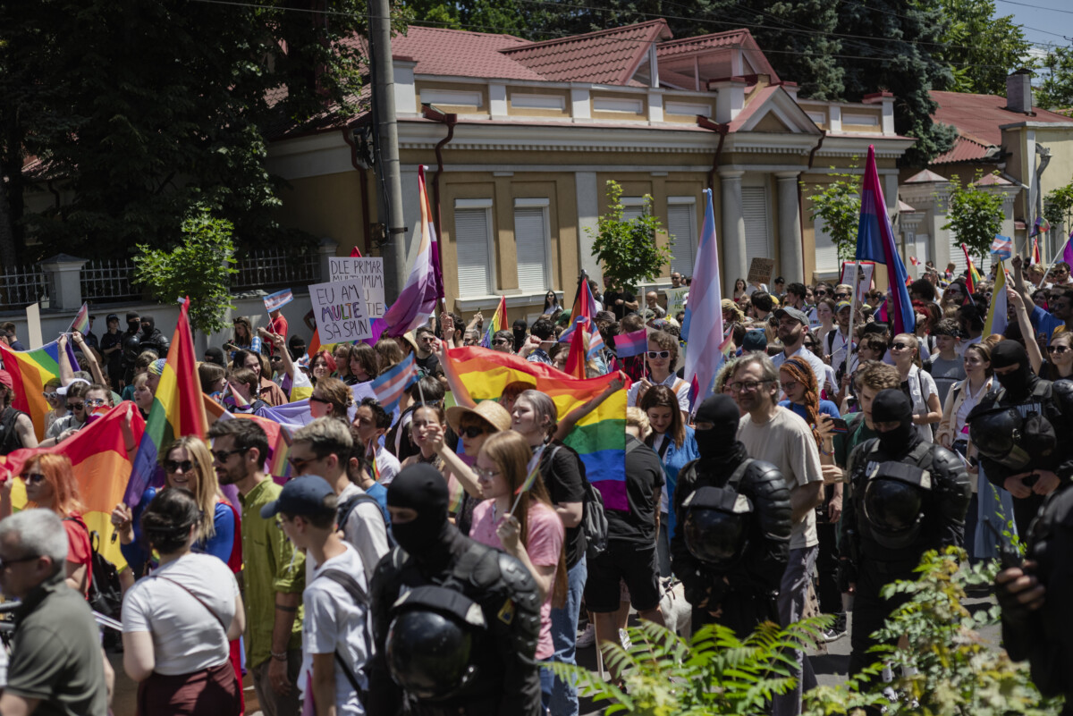 Marșul LGBT+, Chișinău, 19 iunie 2022/ Ecaterina Buruiană