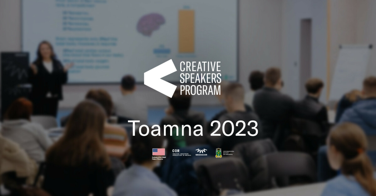 Cinci experți americani din industria creativă vin în Moldova pentru a preda lecții la universitățile din țară
