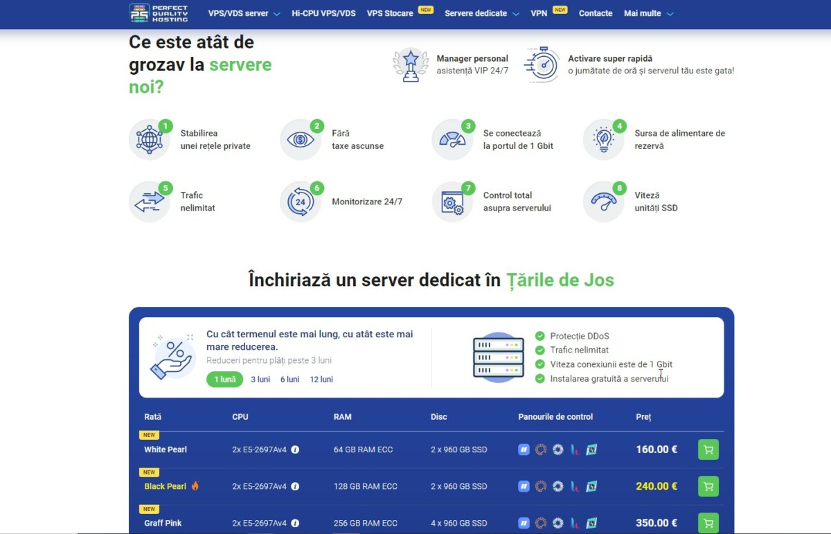 PQ.Hosting, companie din Moldova care oferă în chirie sau care îți poate găzdui serverele VPS la prețuri accesibile — Moldova.org