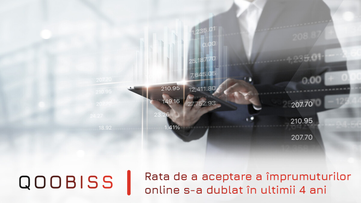 QOOBISS: Rata de aprobare a împrumuturilor online s-a dublat în ultimii 4 ani
