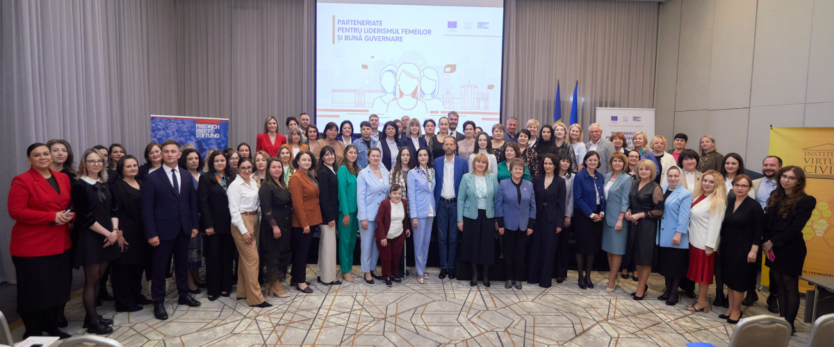 Sute de tineri implicați și zeci de femei în funcții de conducere: proiectul „Parteneriate pentru liderismul femeilor și buna guvernare” a ajuns la final
