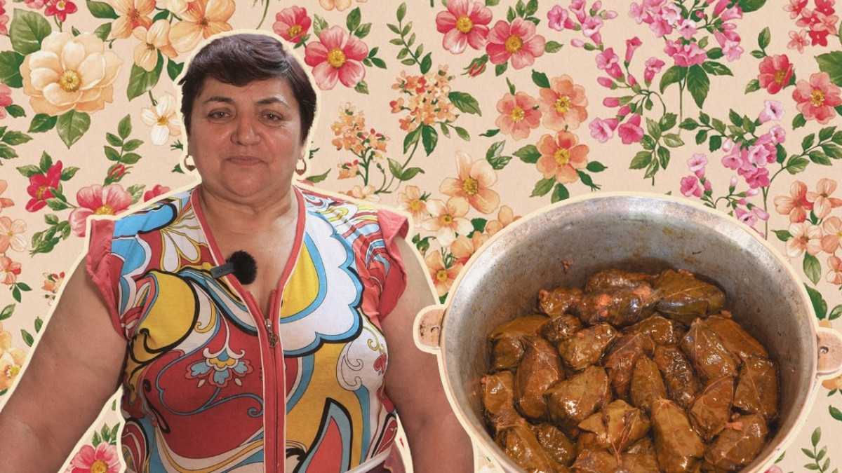 „Acum nu-i nicio rușine dacă soțul stă acasă și crește copiii.” Galina Vidrașco gătește sarmale de post cu sfeclă roșie
