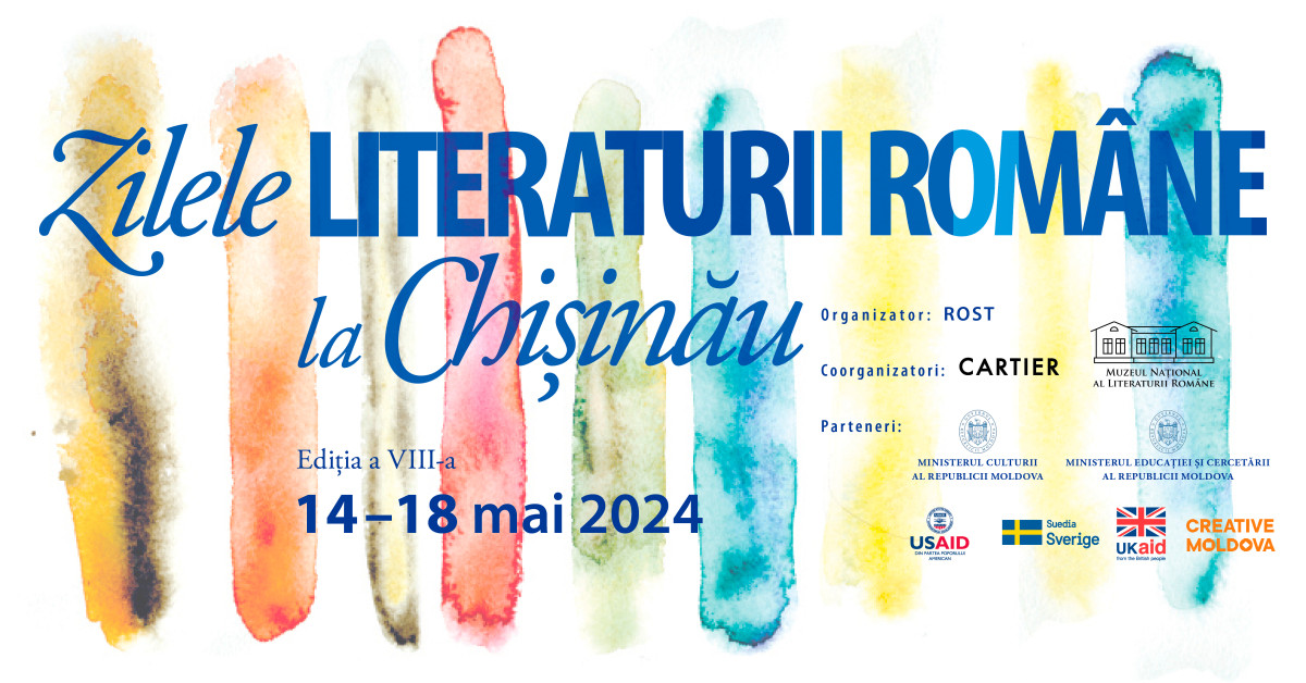 Vezi programul Zilelor Literaturii Române la Chișinău!
