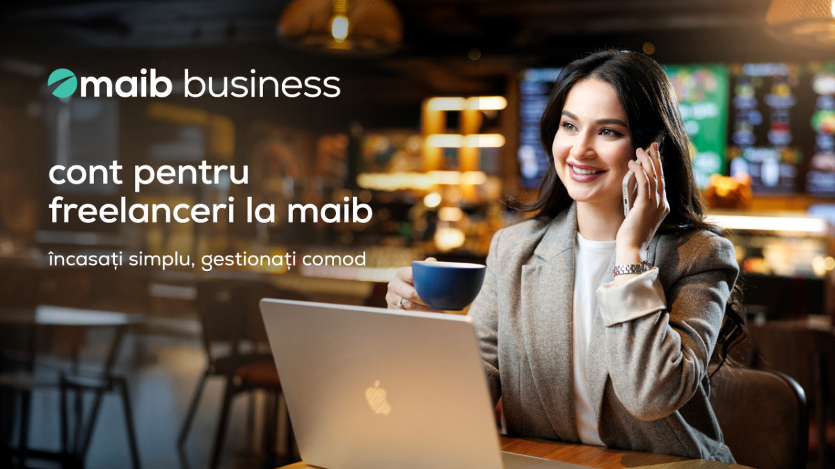 Maib sprijină activitatea freelancerilor prin soluții financiare moderne