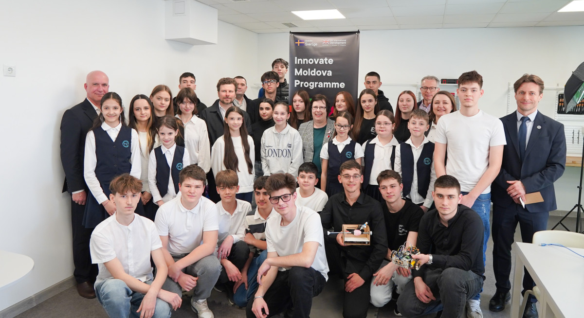 Investiție în educația STEAM: FabLab inaugurat la Ungheni