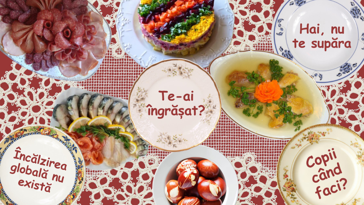 Ghid de supraviețuire la masa de sărbătoare. Cinci metode cum să eviți certurile