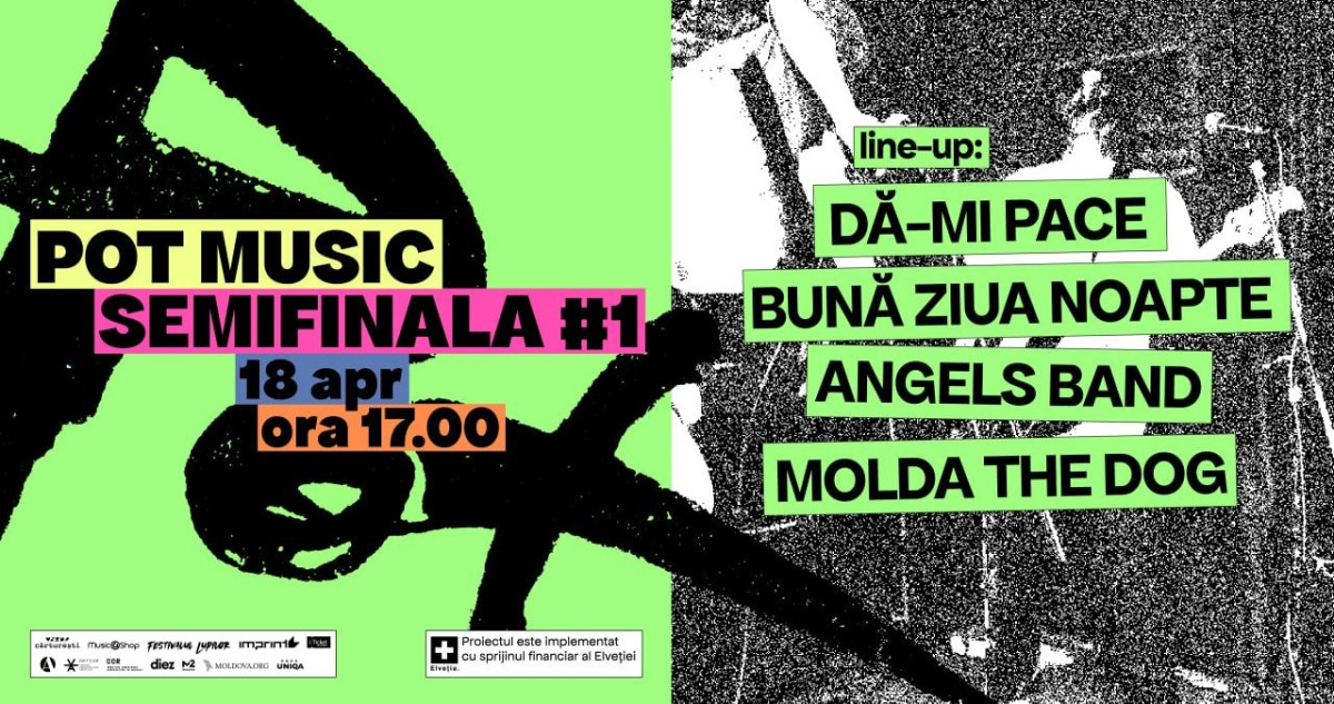 Cine este noua generație de artiști din Moldova? Vino să-i descoperi live la prima semifinală POT Music 2026