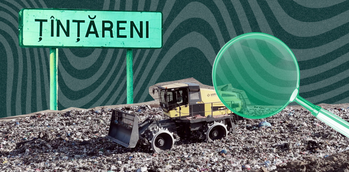 Putem privi altfel depozitele de deșeuri? Realitatea poligonului de la Țînțăreni