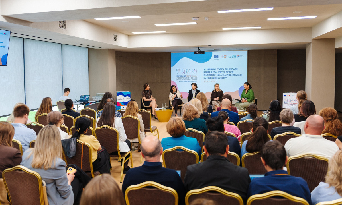 Programul EU4GenderEquality, la finalul celei de-a doua etape: Aproape 3.000 de persoane implicate în inițiative de promovare a egalității de gen și prevenire a violenței