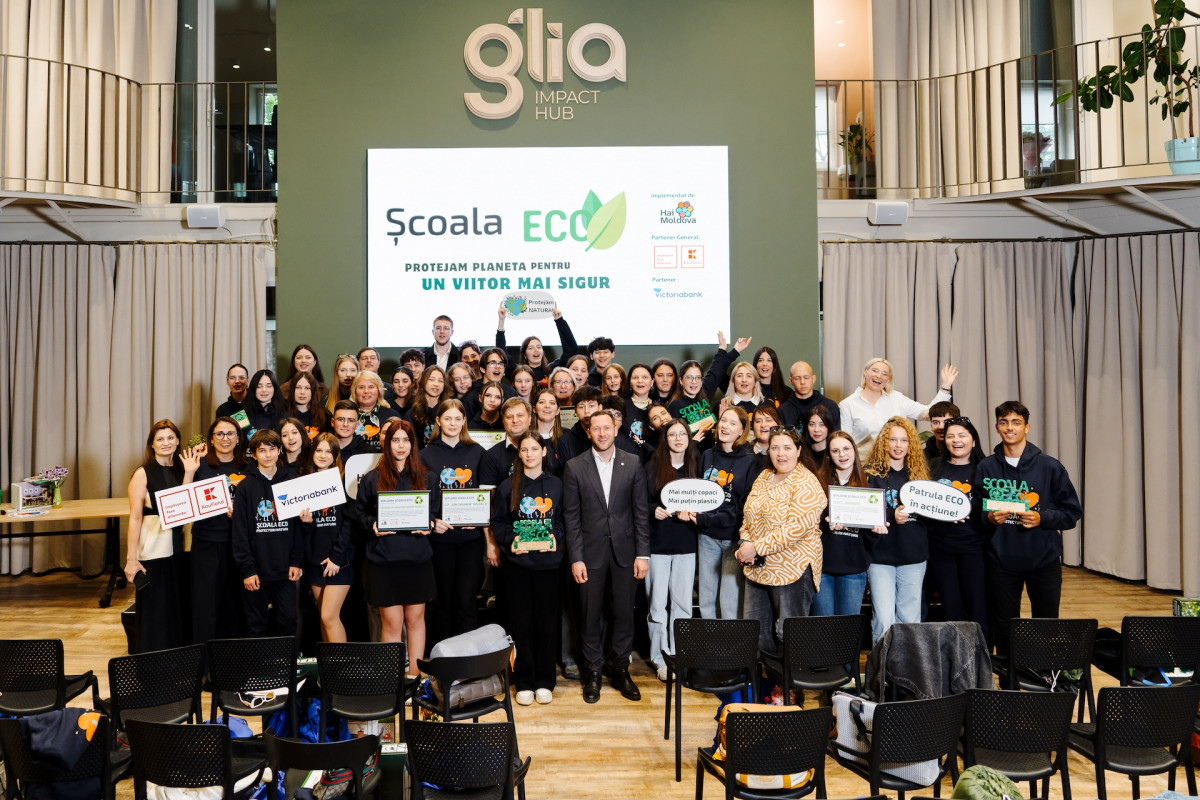 „Școala ECO”, ediția V: Peste 16.000 de elevi s-au implicat în acțiuni reale pentru mediu