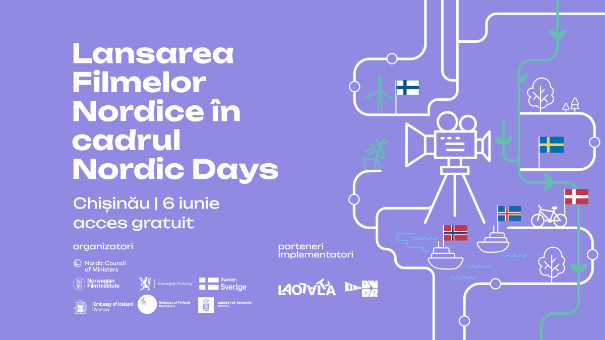 Nordic Films în cadrul Nordic Days 2026: Vino la film la tine în oraș